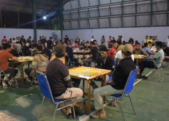 Lomba Domino HUT ke-81 RI Pererat Silaturahmi Pemerintah dan Masyarakat di Parimo