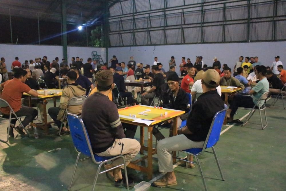 Lomba Domino HUT ke-81 RI Pererat Silaturahmi Pemerintah dan Masyarakat di Parimo