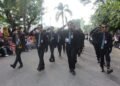 70 Regu Ramaikan Gerak Jalan HUT ke-81 RI di Parimo