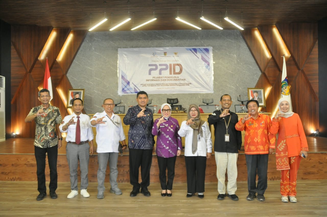 41 Perangkat Daerah di Palu Didorong Benahi Tata Kelola Informasi Publik