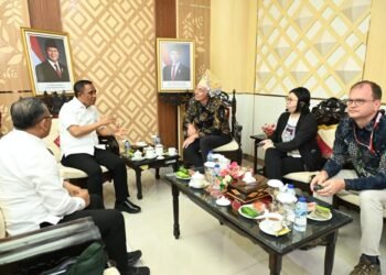 Siga Jadi Simbol Diplomasi Budaya, Gubernur Anwar Hafid Sambut Dubes Jerman di Palu