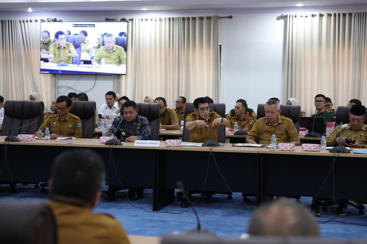 Bupati Erwin Paparkan Kondisi Kekeringan, Karhutla dan Banjir di Parimo