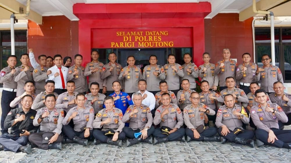 Kapolda Sulteng Minta Personel Polres Parimo Perkuat Kepercayaan Publik