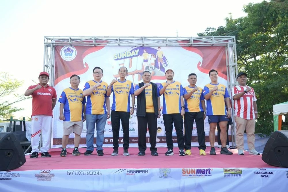 FunWalk PSMTI Sulsel, Munafri: Keberagaman Harus Jadi Kekuatan Makassar