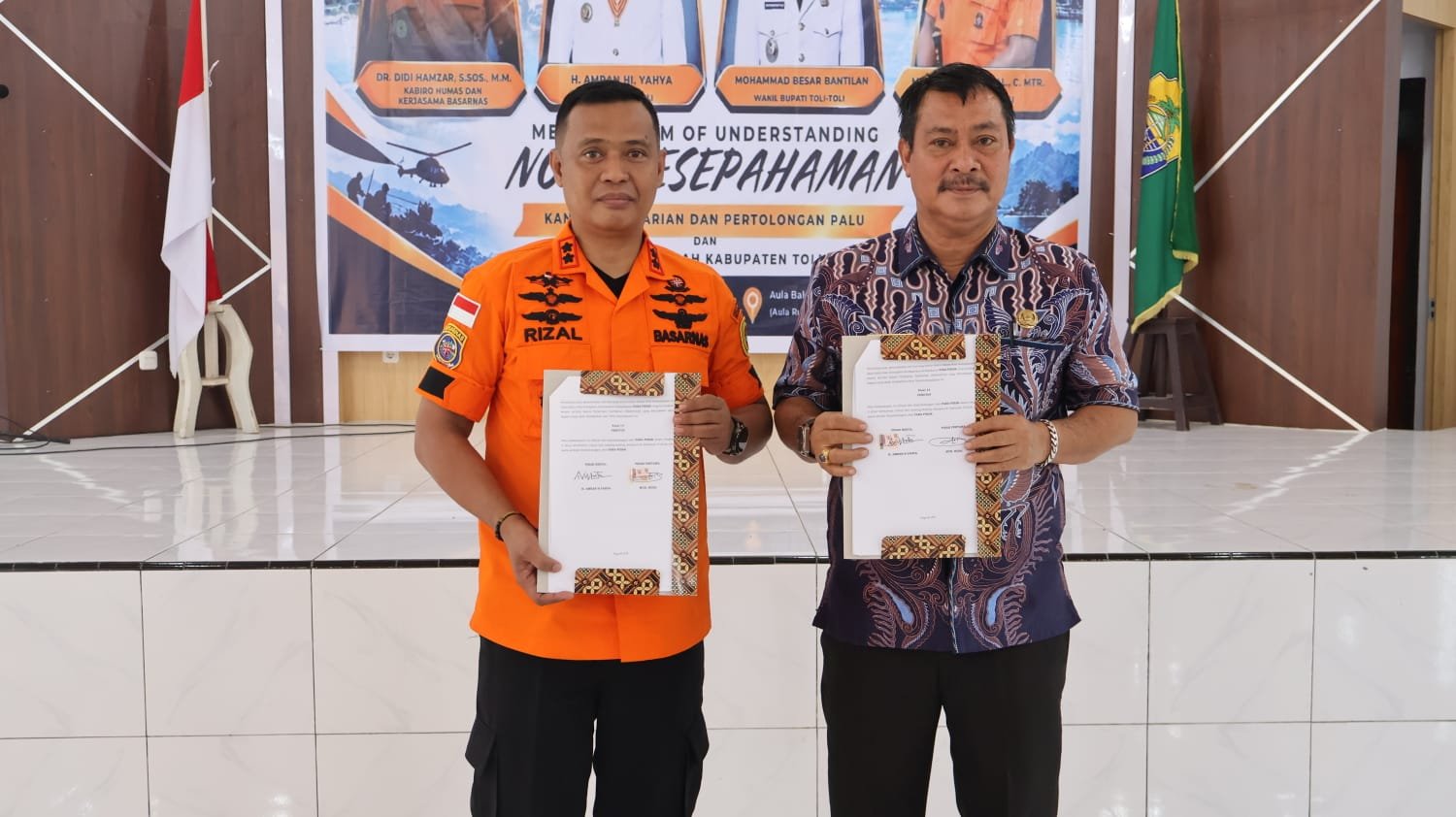 Hadapi Potensi Bencana, Basarnas Palu dan Pemda Tolitoli Perkuat Kesiapsiagaan