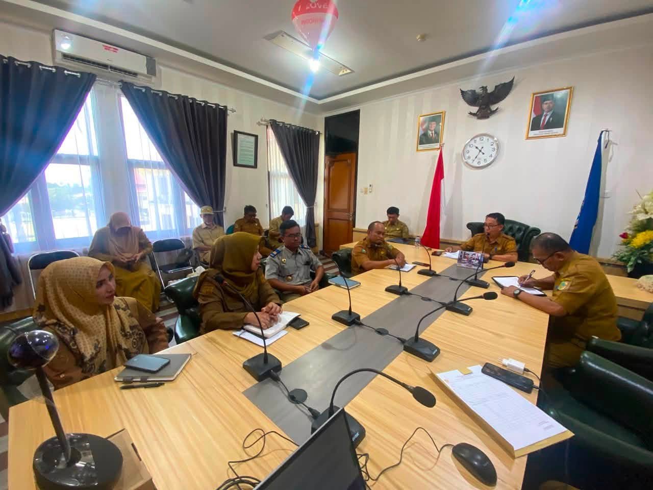 Pemda Parimo Kejar Progres Penataan Ruang dan Pertanahan, Dievaluasi Pekan Depan