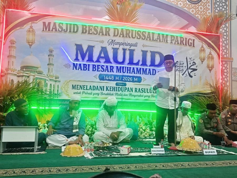 Masjid Besar Darussalam Parigi Didorong Jadi Pusat Pembinaan Umat