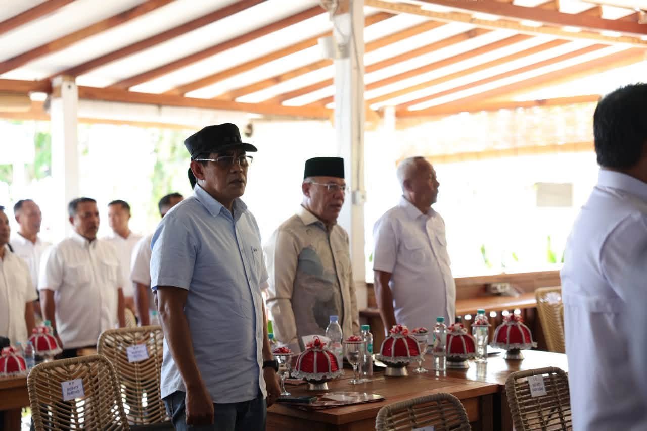 Bupati Parimo Ikuti Evaluasi Asta Cita, Program Daerah Disinkronkan