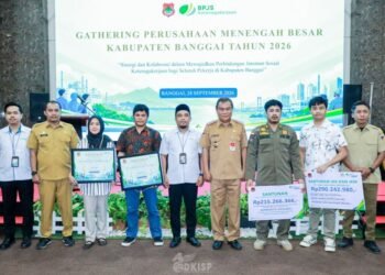 Pemda Banggai Tanggung Iuran Jaminan Sosial 45 Ribu Lebih Pekerja