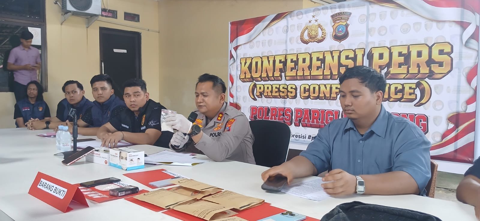 Polres Parimo Sita 155,1 Gram Sabu, 13 Tersangka Diamankan dalam Tiga Bulan