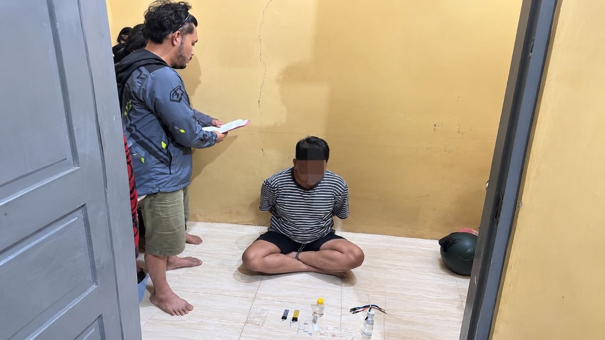 Sabu Diduga Dipasok dari Palu, Polisi Ringkus Pengedar di Luwuk Utara