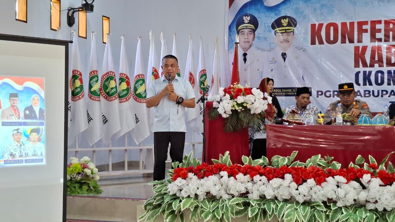 Hadiri Konkerkab PGRI Parimo, Hadianto Harap Lahirkan Rekomendasi Terukur