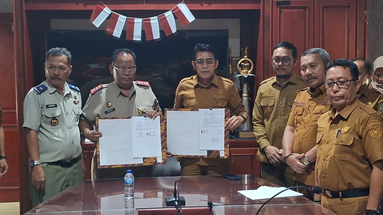 Percepat Integrasi NOP dan NIB, Pemda Gandeng Kantor Pertanahan Parimo