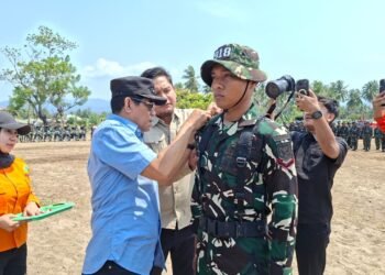 Apel Siaga Karhutla, Bupati Parimo Ingatkan Personel Utamakan Keselamatan