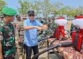 Cegah Karhutla Meluas, Bupati Parimo Apresiasi Respons Cepat Yonif TP 918