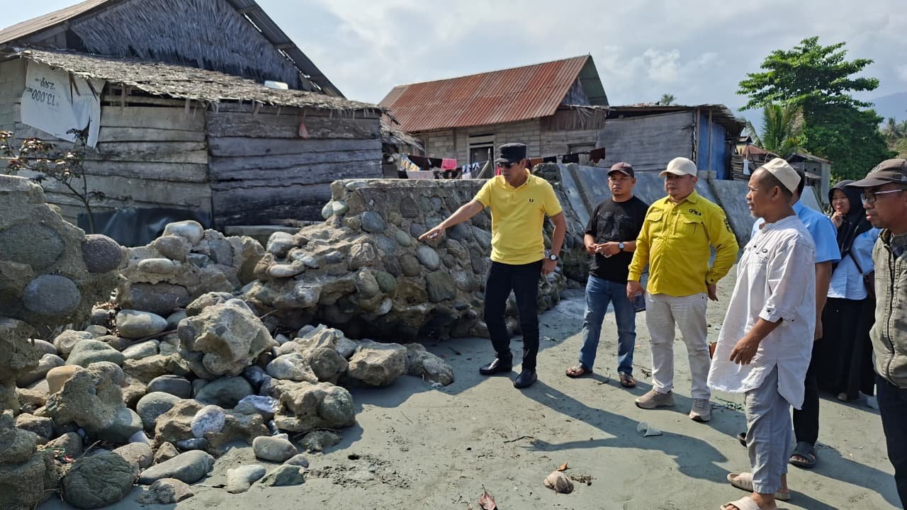 Abrasi Ancam Rumah Warga Malanggo Pesisir, Pemda Parimo Siapkan Pemasangan Breakwater