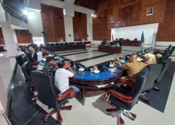 Komisi I DPRD Parimo Gelar RDP, Bahas Polemik Pembayaran Jasa Peta Desa Torue