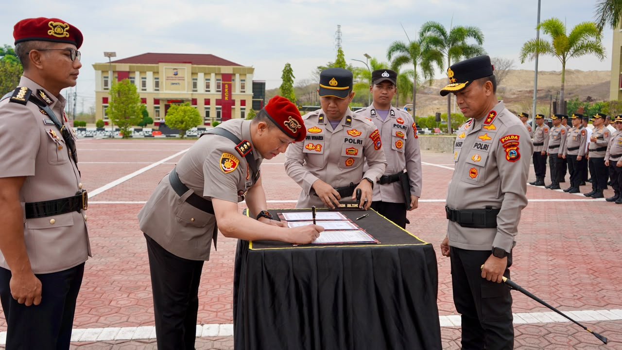Kapolda Sulteng Minta Pejabat Baru Segera Baca Kondisi Organisasi di Tempat Tugas