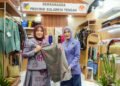 Dua Hari Dipamerkan di Kriyanusa, 11 Kain Tenun Saga Parimo Terjual