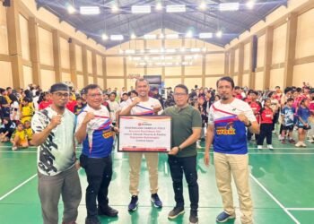 550 Atlet Ramaikan Kejuaraan Bulutangkis Nasional Central Open 2026
