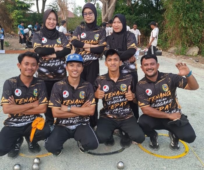 Target Juara, Atlet Parimo Ikut Kejuaraan Petanque di Kota Palu