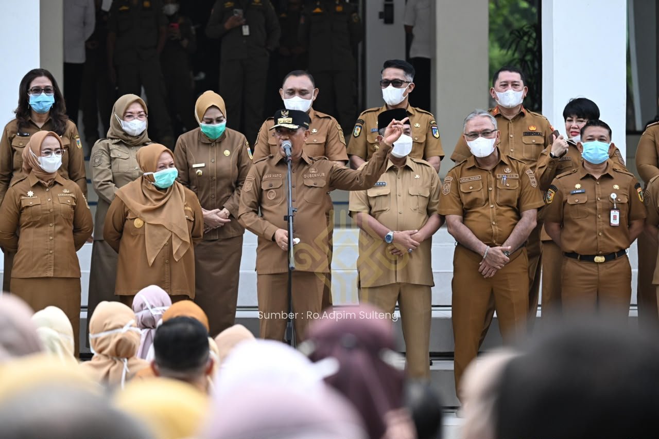 Gubernur Anwar Hafid Ingatkan ASN Tak Keluyuran Saat Jam Kerja