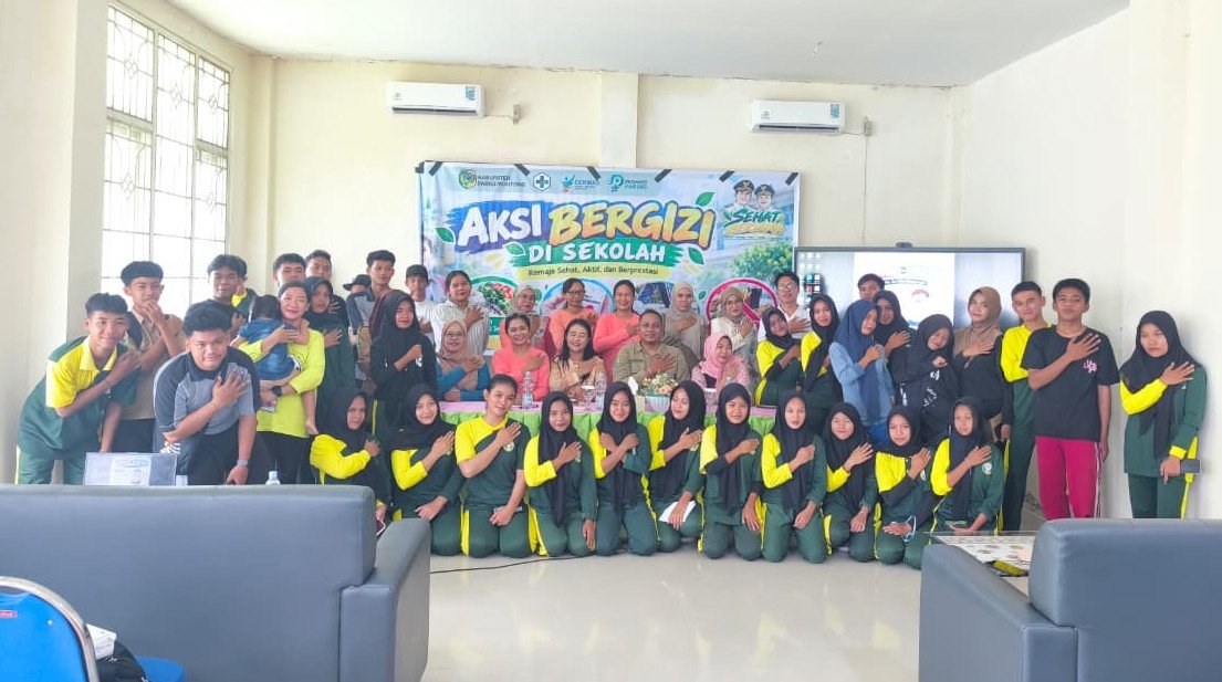 Guru Jadi Penggerak Kebiasaan Hidup Sehat Siswa di SMK Pariwisata Parigi