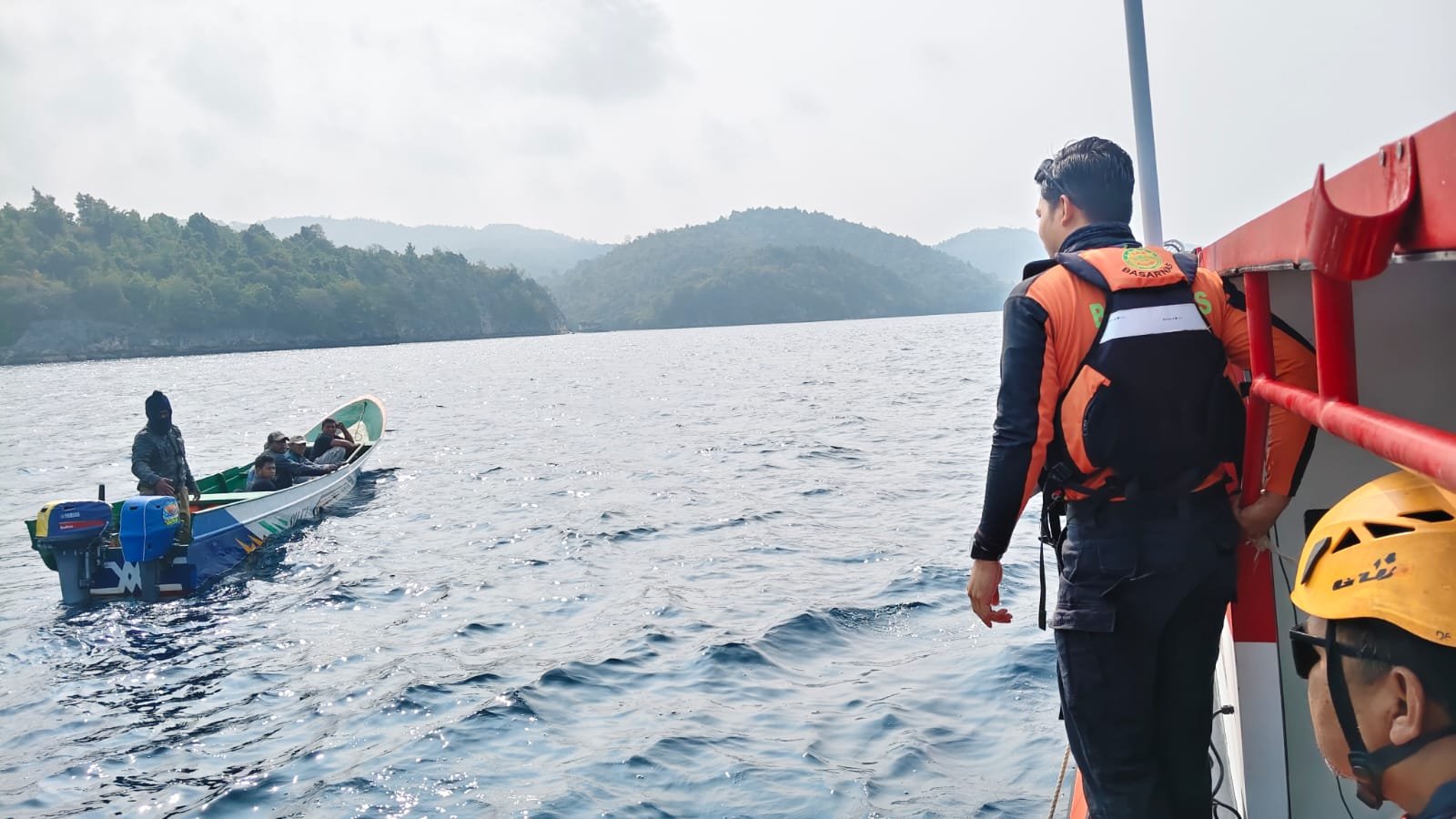 Hari Kedua Pencarian Nelayan Hilang di Balut, Tim SAR Sisir 75 Mil Laut Persegi