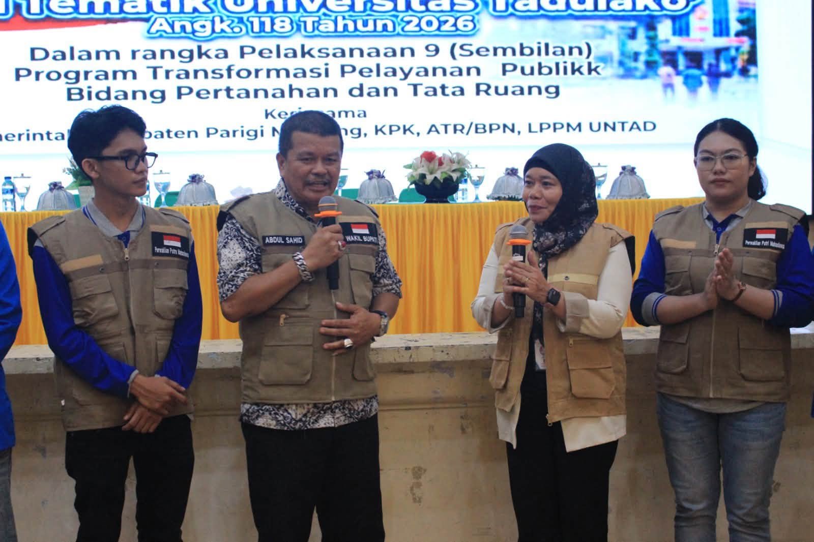 KKN Untad 2026 di Parimo Perkuat Edukasi Pertanahan dan Tata Ruang