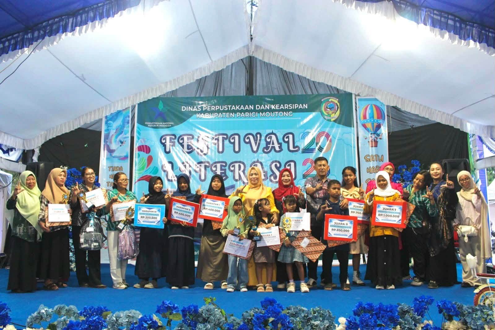 Bunda Literasi Tutup Festival 2026, TKM Parimo Raih Peringkat Ketiga se-Sulteng