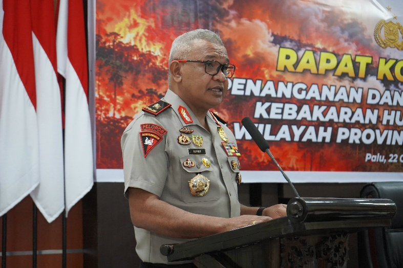 Wakapolda Sulteng Tekankan Deteksi Dini dan Kesiapsiagaan Karhutla