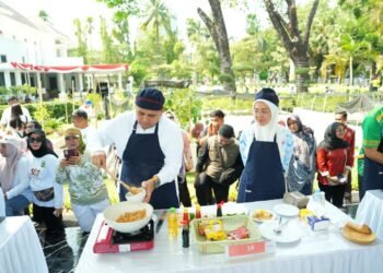 Munafri Juara Lomba Masak Nasi Goreng Antar Kepala Daerah se-Sulsel