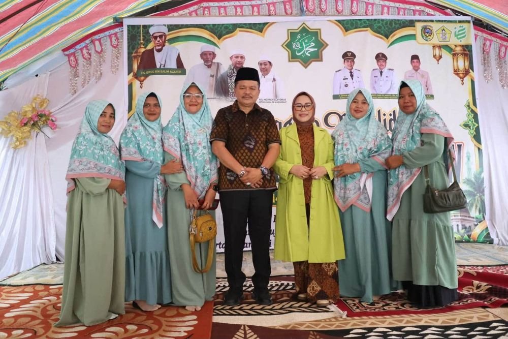Maulid Nabi di Tombi, Wabup Parimo Ingatkan Bahaya Narkoba dan Judi Online