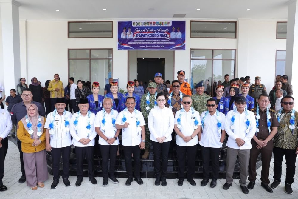 Gubernur Sulteng Konsolidasikan 13 Daerah, Asta Cita dan Persoalan Lokal Jadi Bahasan