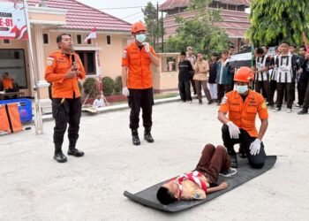 Basarnas Palu Kenalkan Keselamatan Sejak Dini Lewat SAR Goes to School