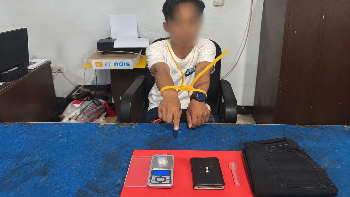 Polres Parimo Tangkap Pria Diduga Edarkan Sabu 2,04 Gram di Baliara