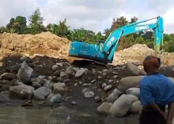 Sungai Rusak dan Resahkan Warga, Aktivitas Tambang Ilegal di Bonemarawa Donggala Bebas Beroperasi