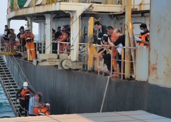 Alami Kondisi Depresi, Nakhoda MV SM LUMINA Dievakuasi ke Luwuk