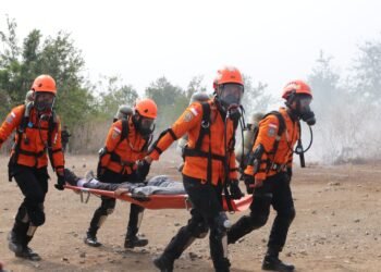 Basarnas Palu Perkuat Koordinasi Penanganan Karhutla Lewat Simulasi di Sigi