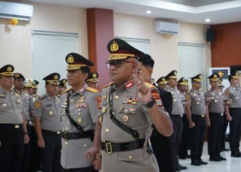 Kapolda Sulteng Pimpin Sertijab Wakapolda dan Kapolres Parimo