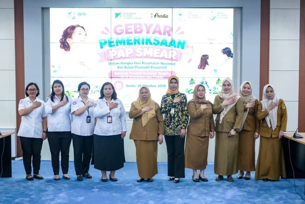 Wagub Reny Ajak Perempuan Sulteng Manfaatkan Pap Smear Gratis Selama Sebulan