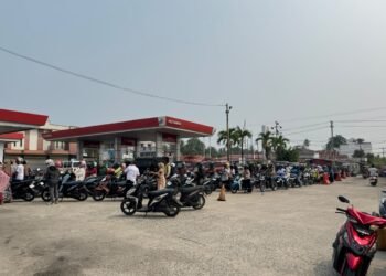 Antrean BBM di SPBU Kampal Membludak, Satgas Parimo Evaluasi Distribusi