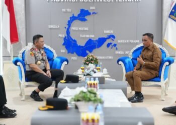 Kelangkaan BBM hingga Tambang Ilegal Jadi Bahasan Gubernur dan Kapolda Sulteng